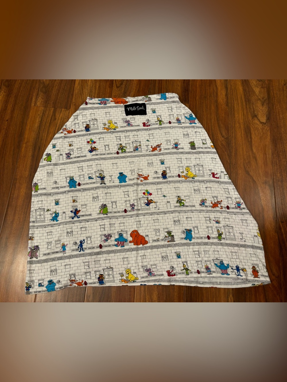 Milk Snob 5 in 1 Multifunctional Car seat Cover Sesame Street pattern